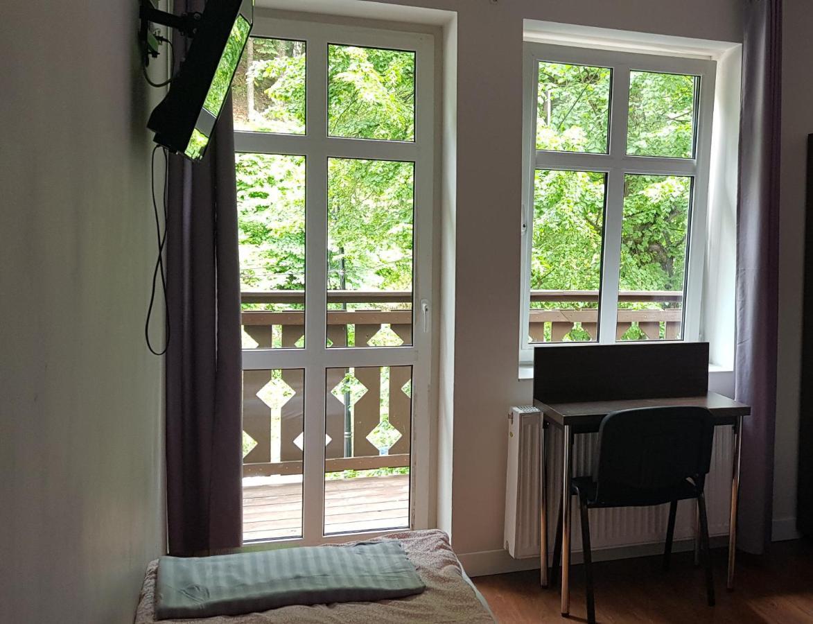 Sloneczna Hotel Miedzygorze Buitenkant foto